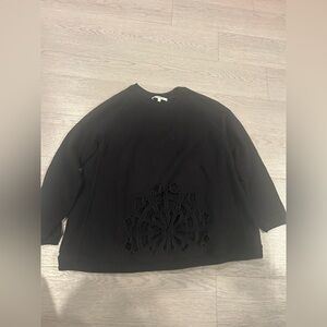 Carven Cut-Out Sweatshirt Size S